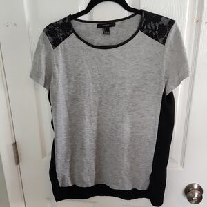 Forever 21 T-Shirt with semi sheer back